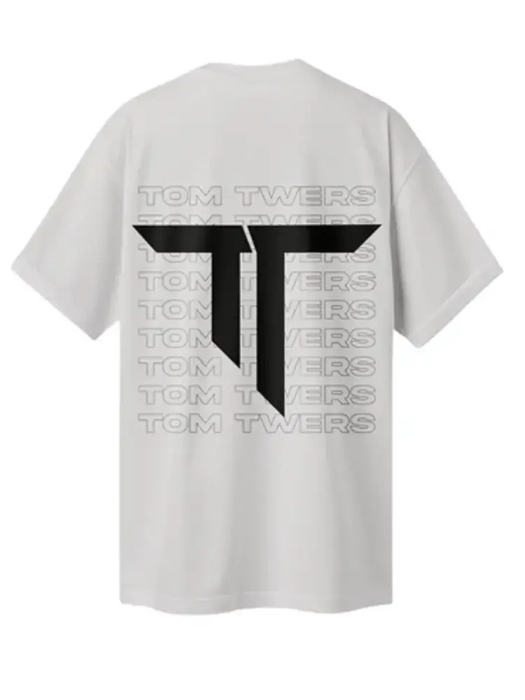 TOM TWERS T-SHIRT 'LOGO' - Weiss