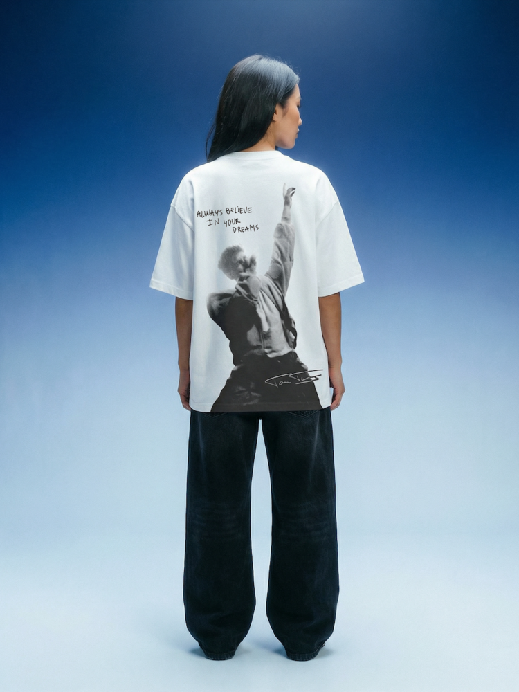 TOM TWERS T-SHIRT 'Always Believe In Your Dreams'
