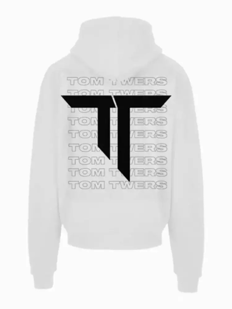 TOM TWERS HOODIE 'LOGO' - Weiss, 